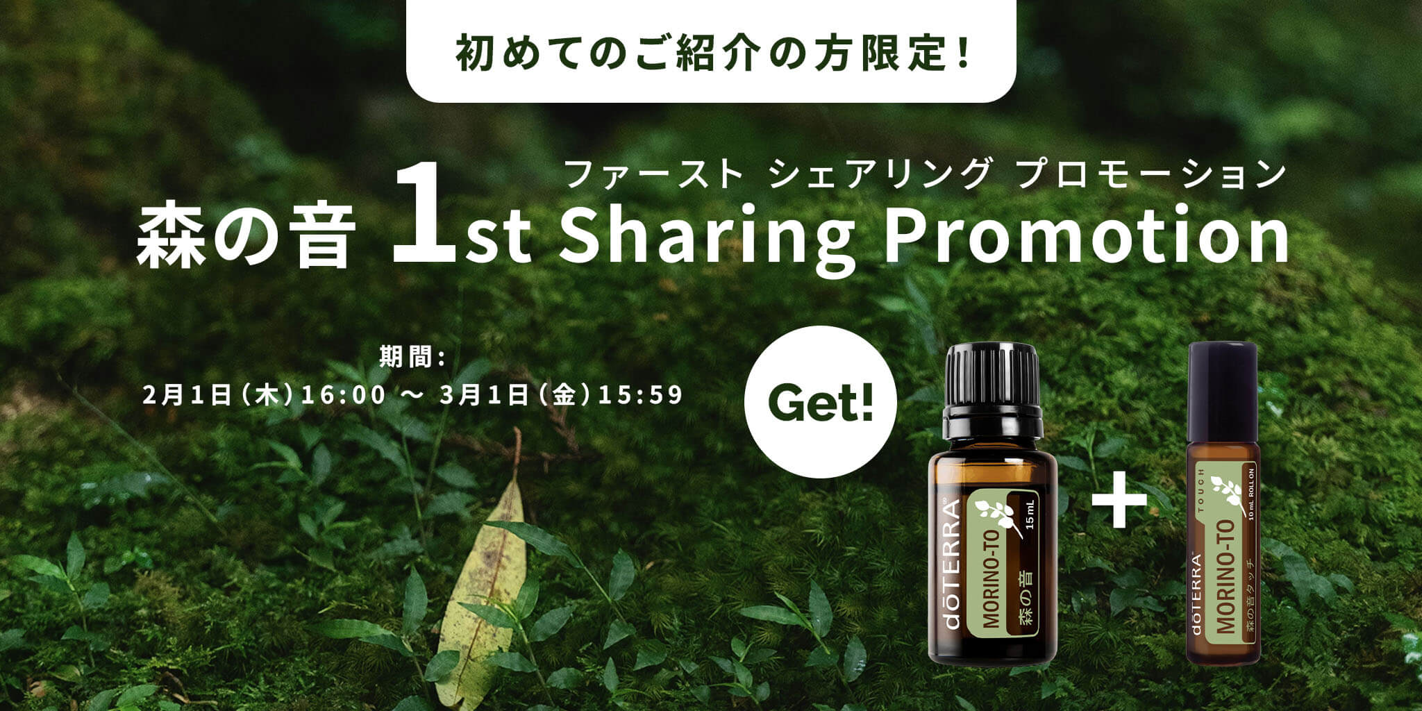 森の音 1st Sharing Promotion（ファースト シェアリング